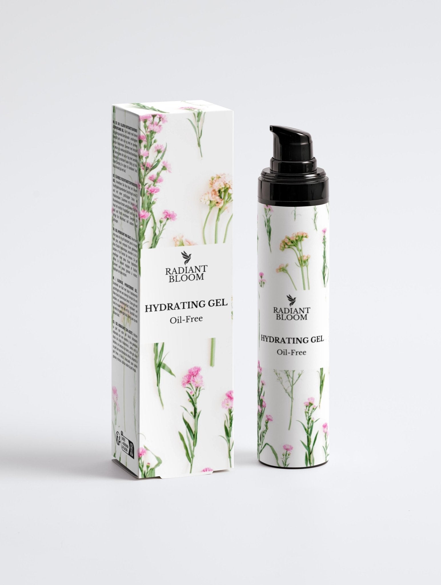 Oil-Free Hydrating Gel – Natural / 50ml , 1.69 ft.oz by Radiant Bloom – Natural Organic Skincare
